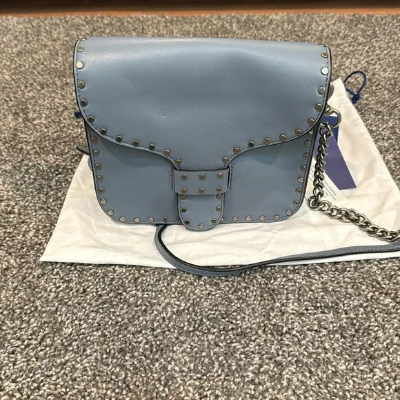 Rebecca Minkoff Midnighter Mini Messenger - Dusty Blue - Picture 4 of 12